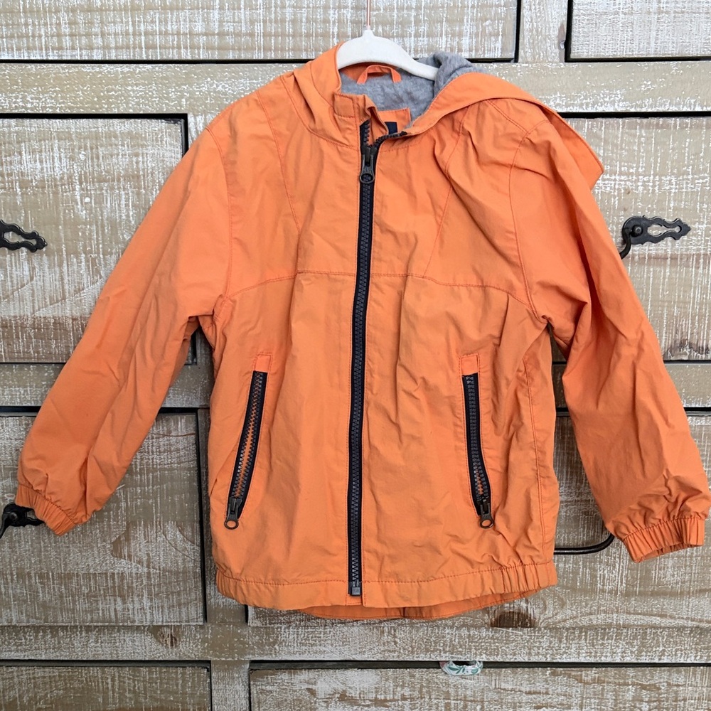 Baby Gap Orange Hooded Jacket